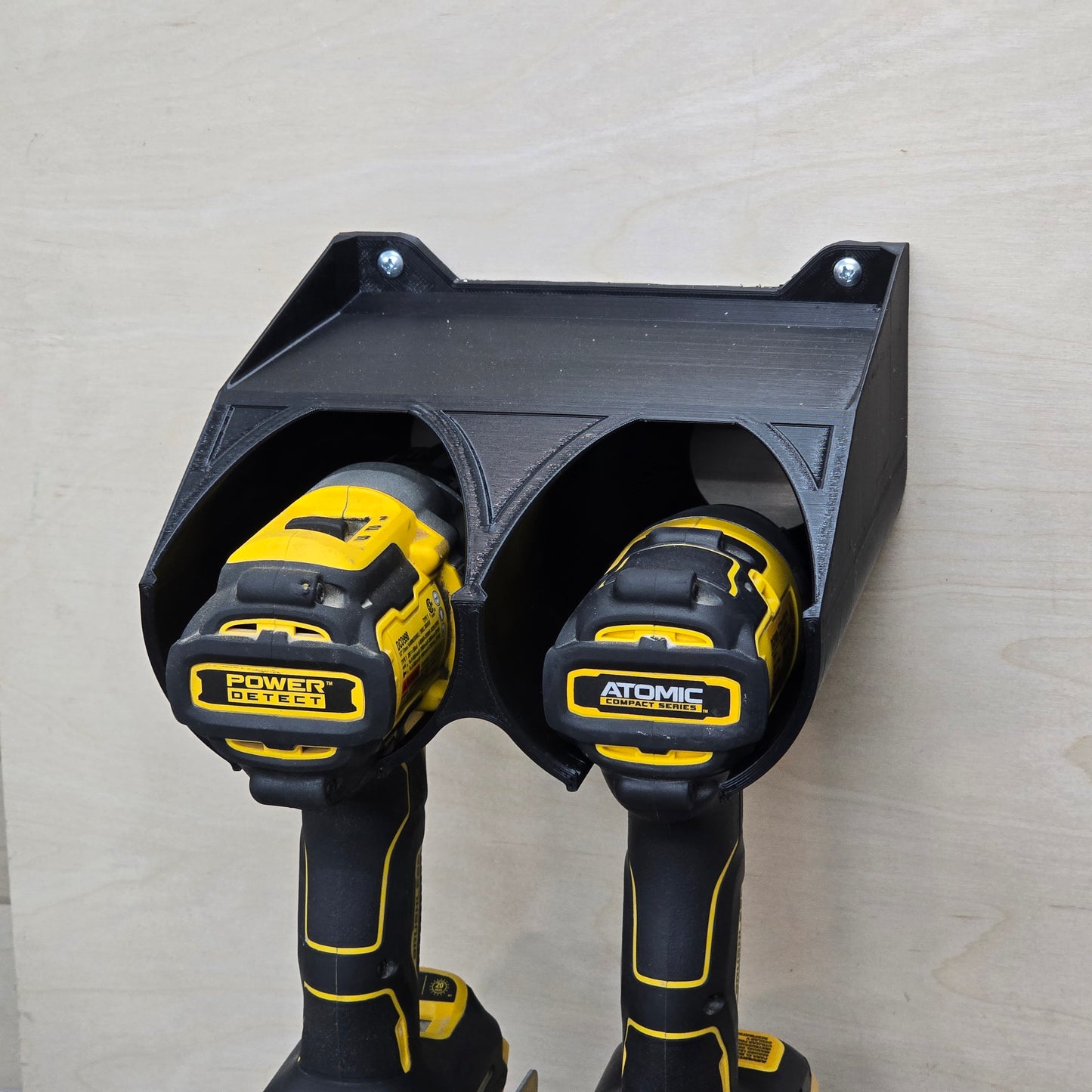 French Cleat Cordless Tool and Battery Rack