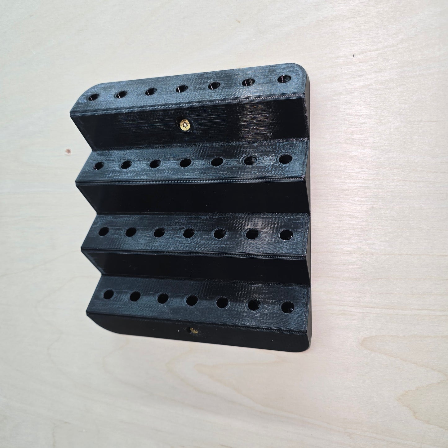 Wall Mount Tiered Bit Rack