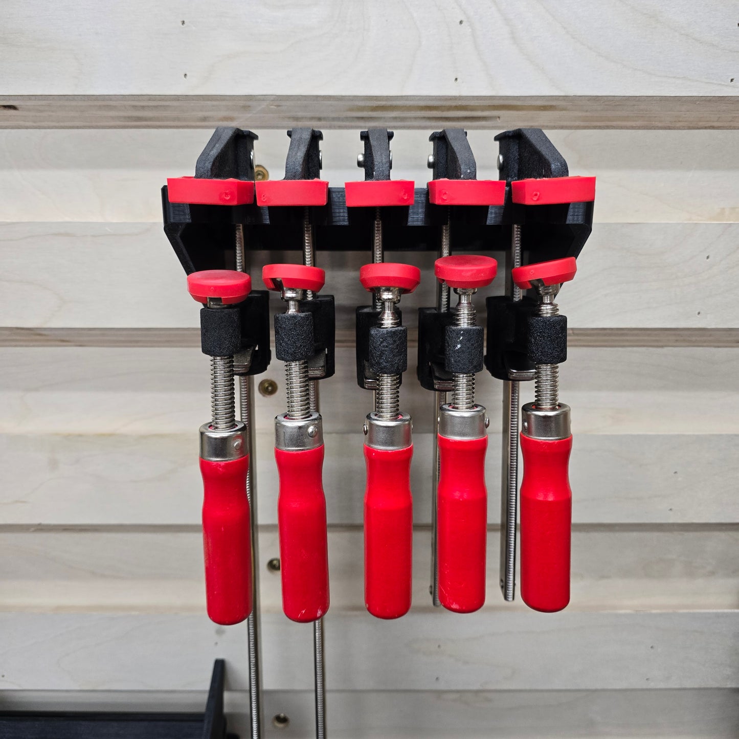 French Cleat Bar Clamp Rack