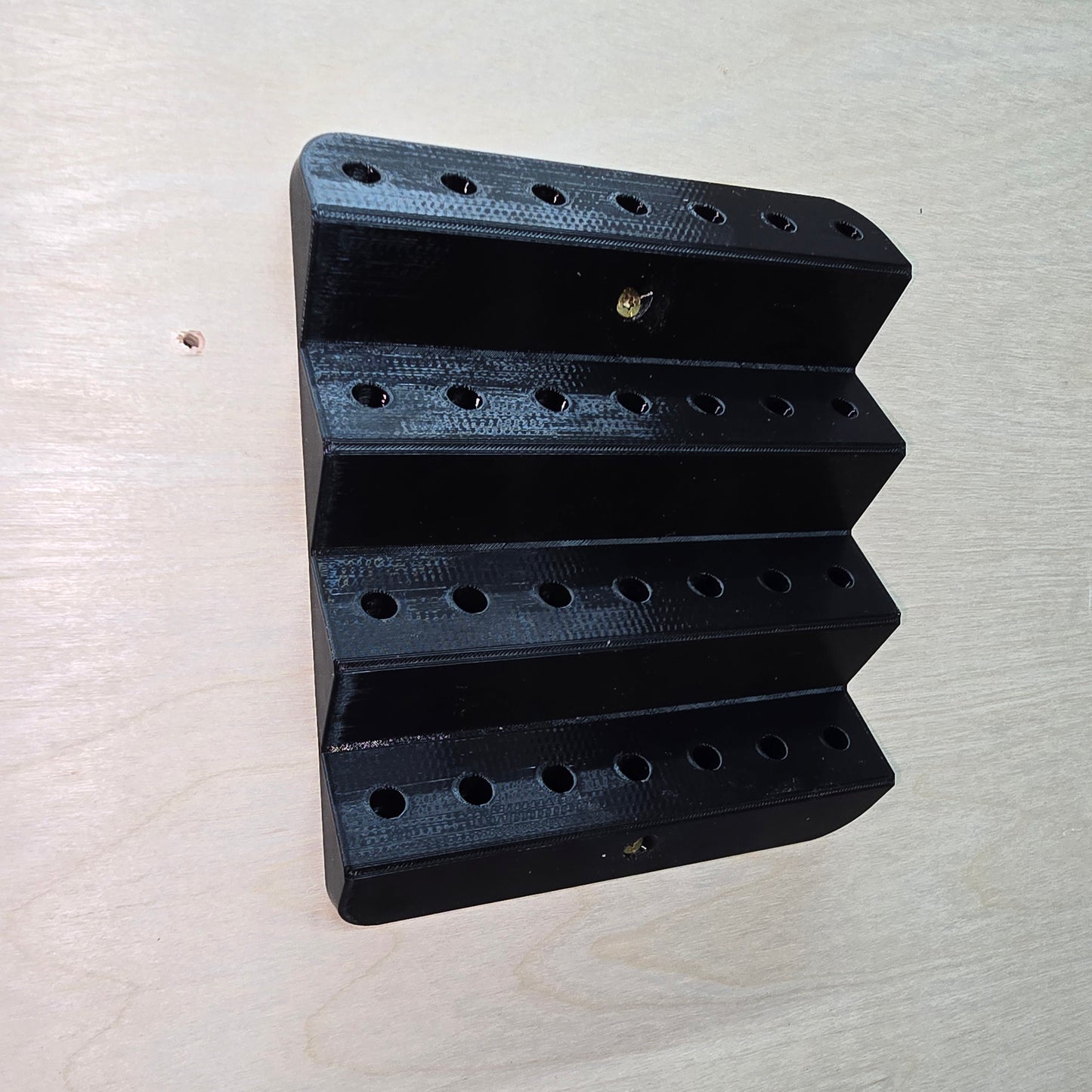 Wall Mount Tiered Bit Rack