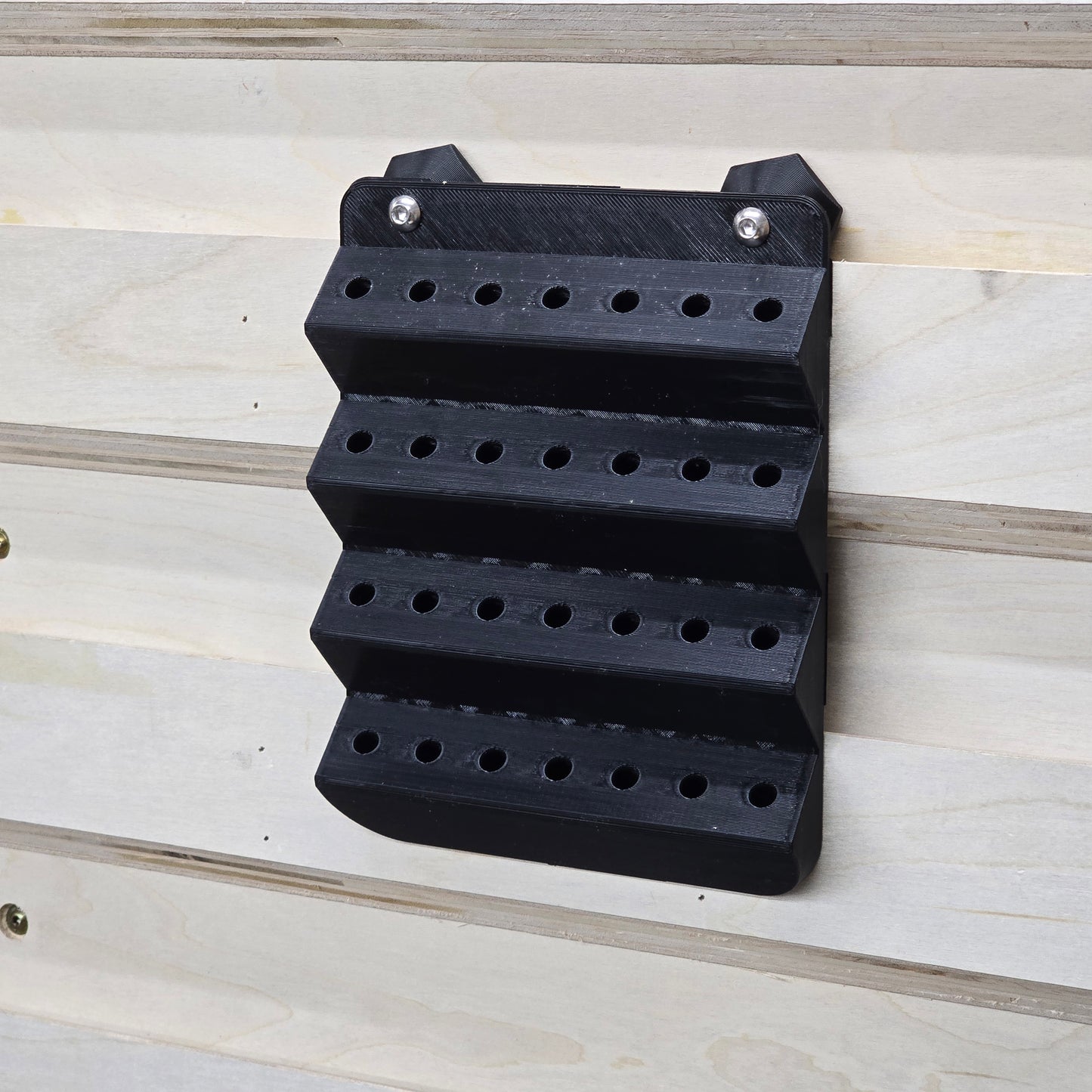 French Cleat Router Bit Rack