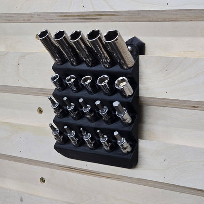 French Cleat 3/8" Socket Rack