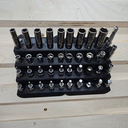 French Cleat 3/8" Socket Rack