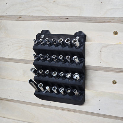 French Cleat 1/4" Socket Rack