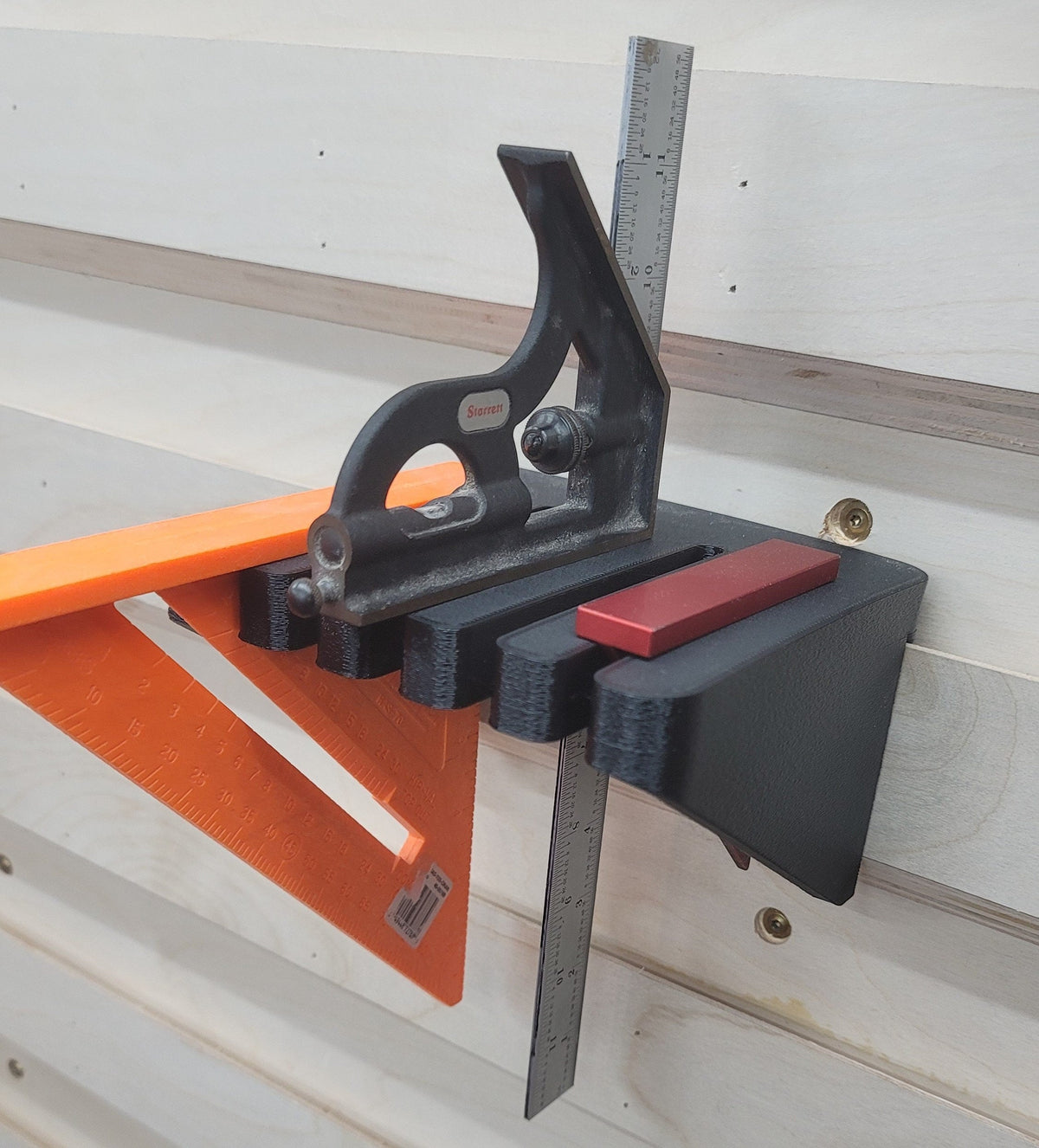 French Cleat Square Rack included in the Woodworker's Cleat Pack