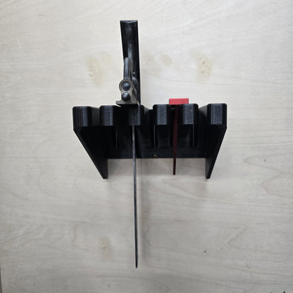 Wall Mount Square Rack with framing square – compatible measuring square wall mount