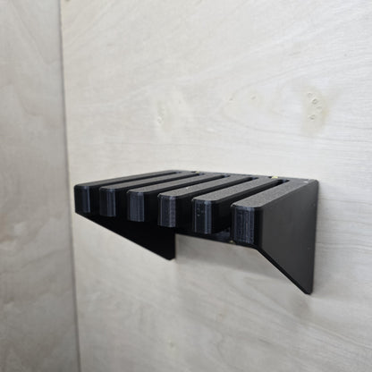 Wall Mount Square Rack angle view – compatible with squares up to 1/4" thick blade