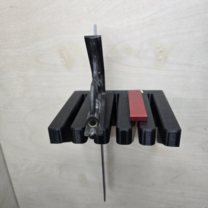 Wall Mount Square Rack with squares – workshop square organizer for garage wall