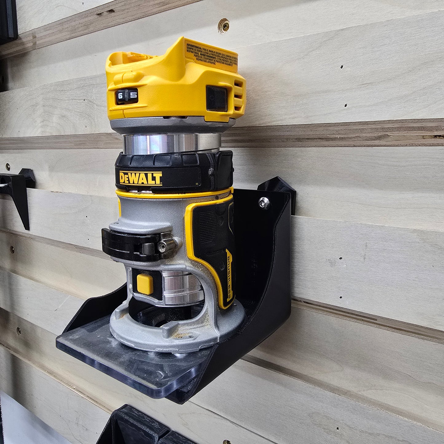 French Cleat Trim Router Holder