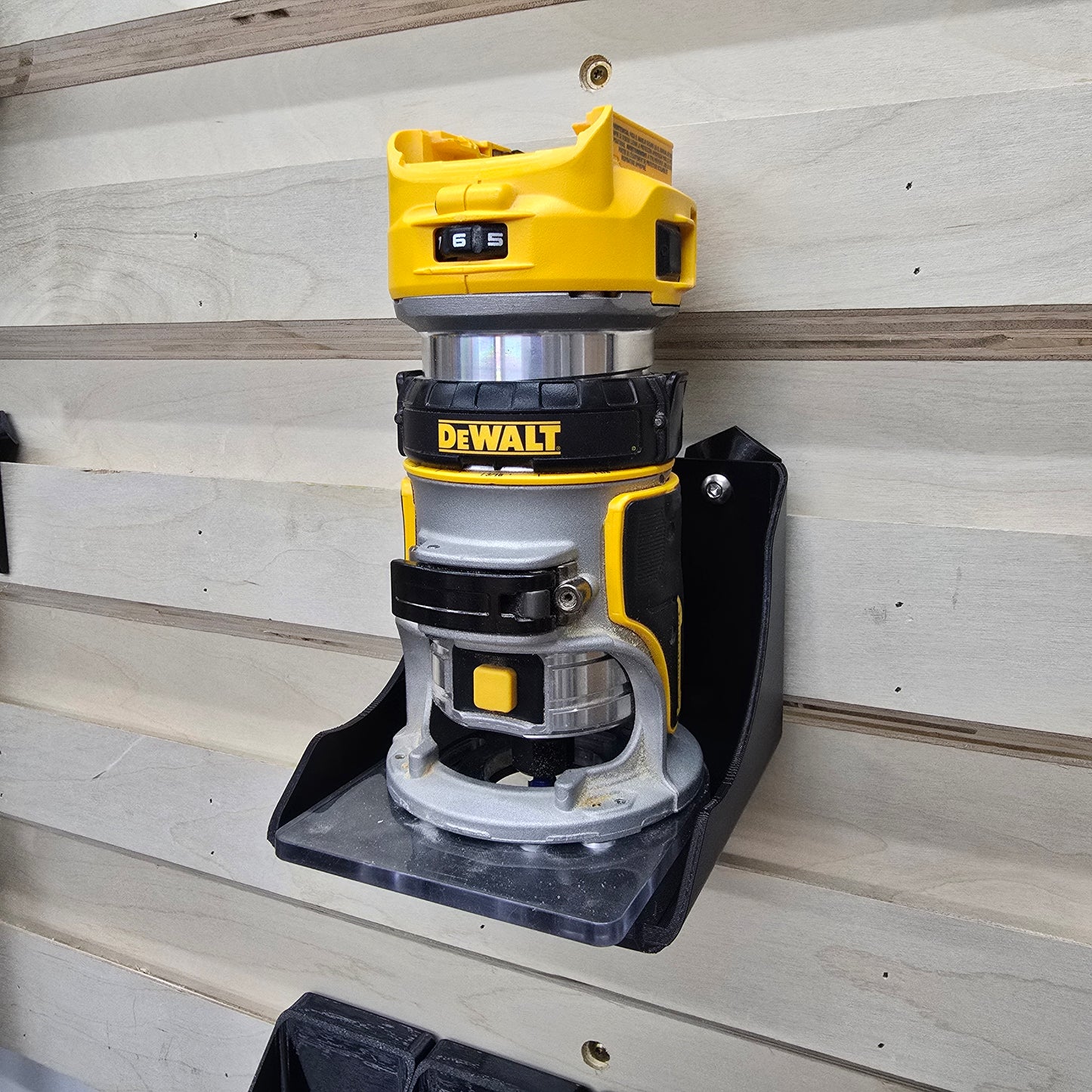 French Cleat Trim Router Holder