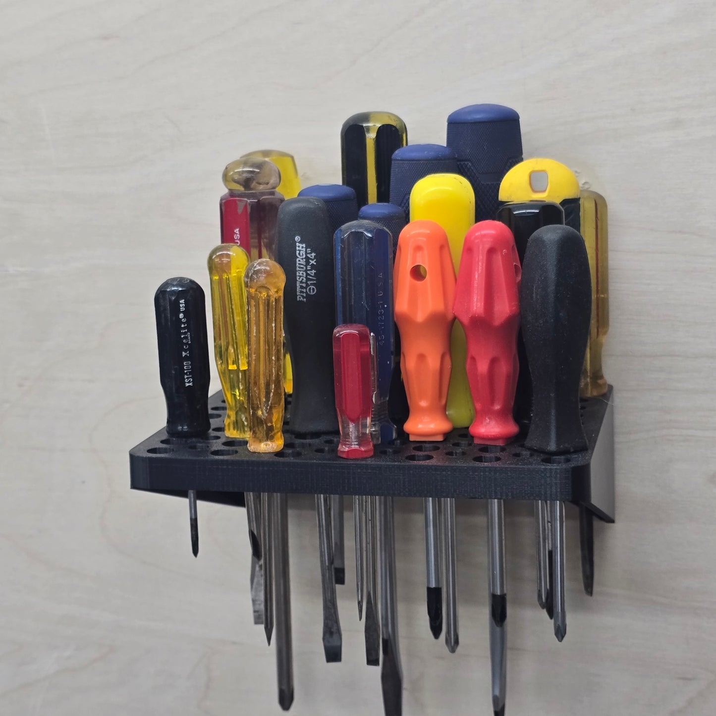 Wall Mount Screwdriver Rack