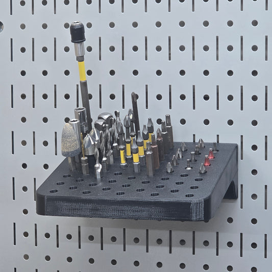 Pegboard Bit Rack