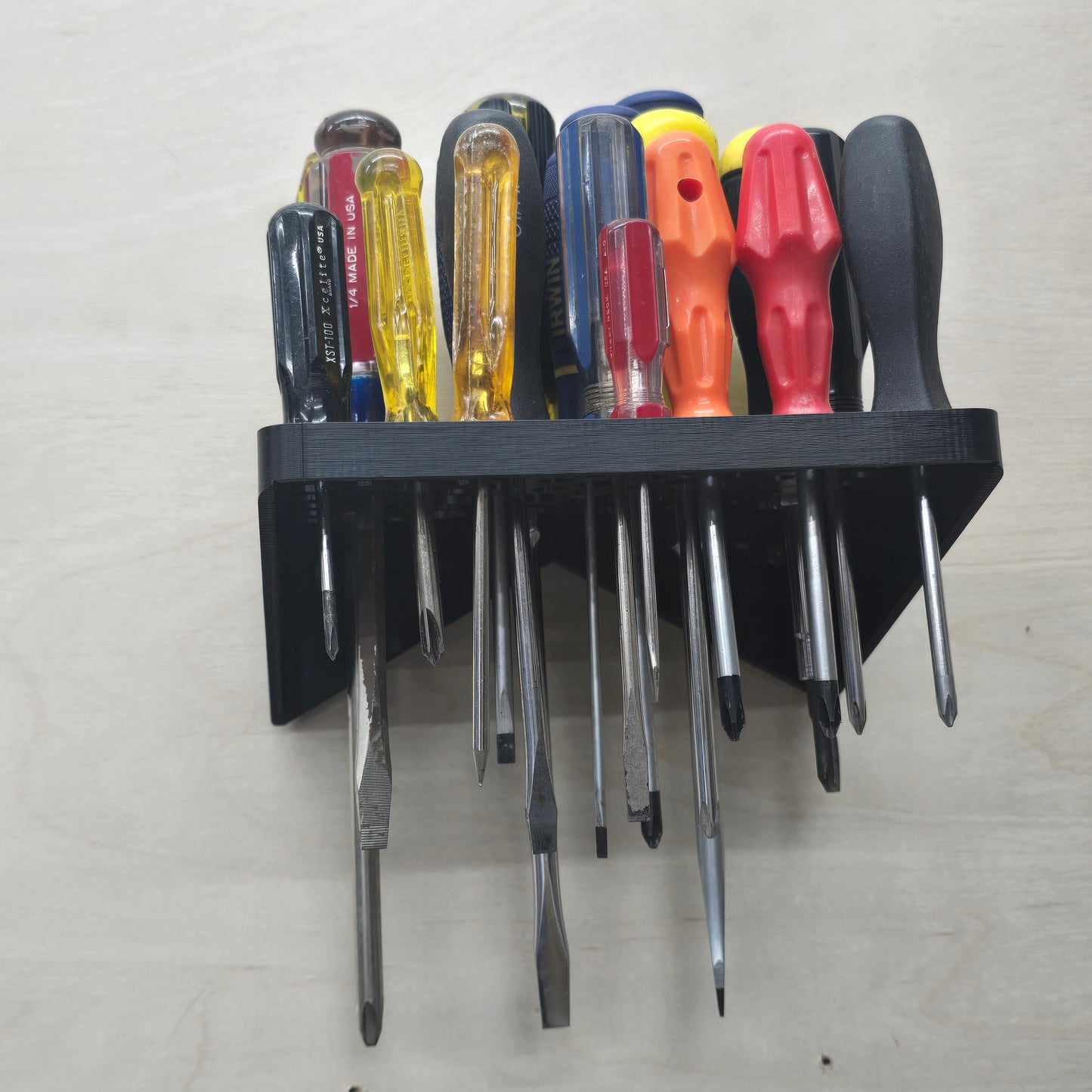 Wall Mount Screwdriver Rack