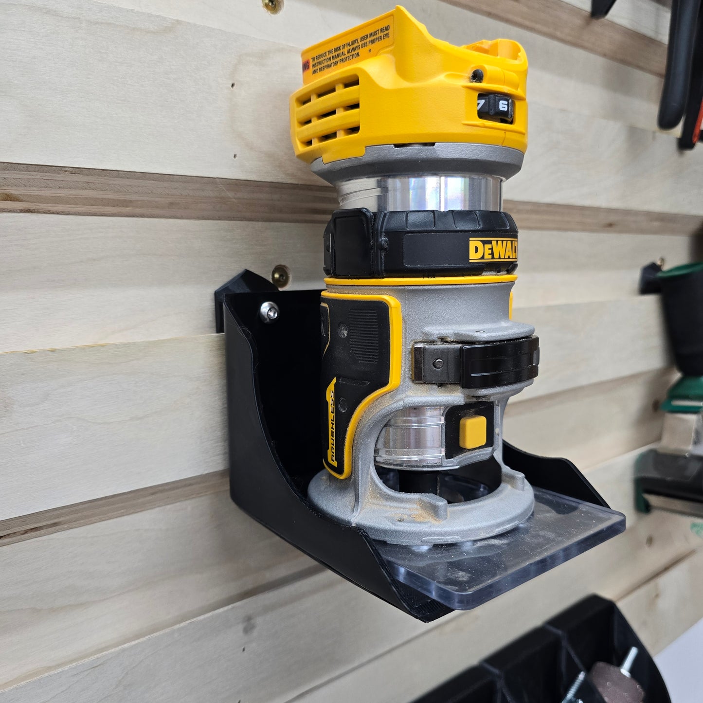 French Cleat Trim Router Holder